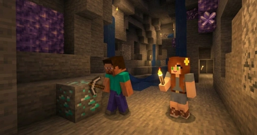 Jenny Mod Minecraft Images 16 Exploring Deep Underground Caves
