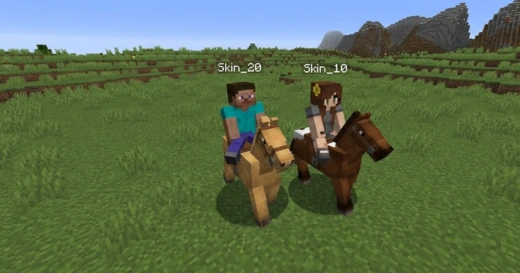 Jenny Mod Minecraft Images 18 Riding Horses Across the Plains
