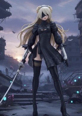Yorha Jenny Mod Model